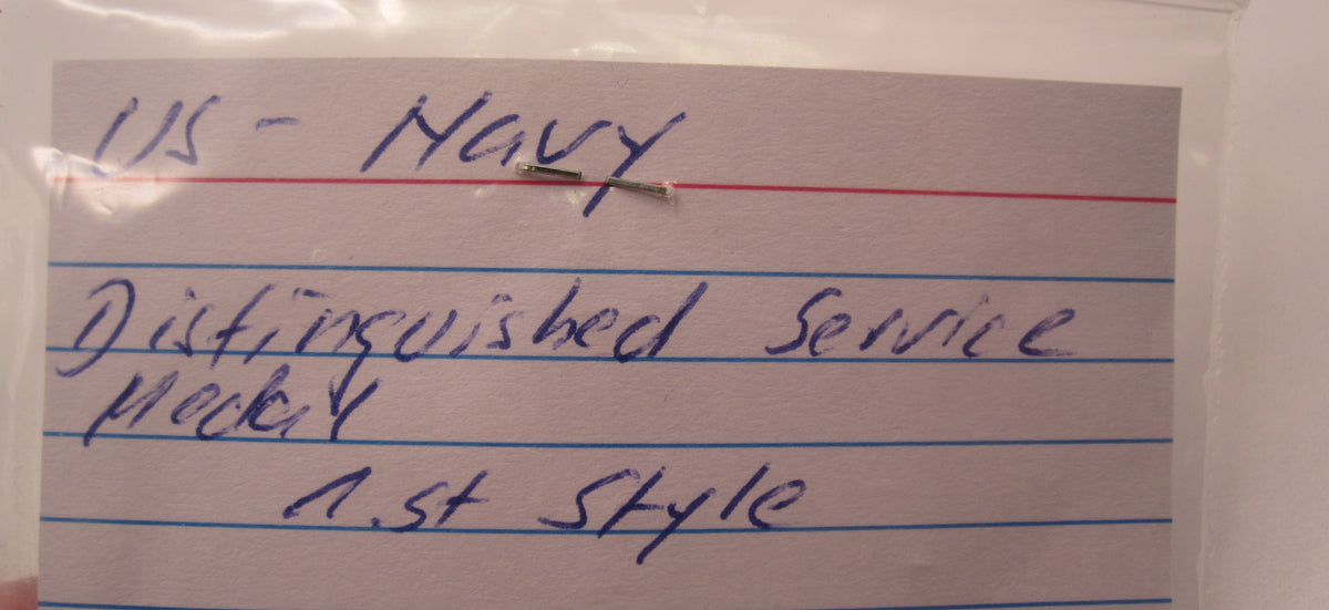 H.W.  - -   USA  Distinguished Service Medal