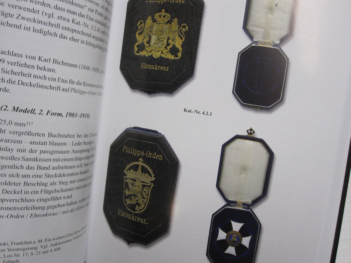 Ordenskatalog Buch der großerzoglich hessische Verdienstorden