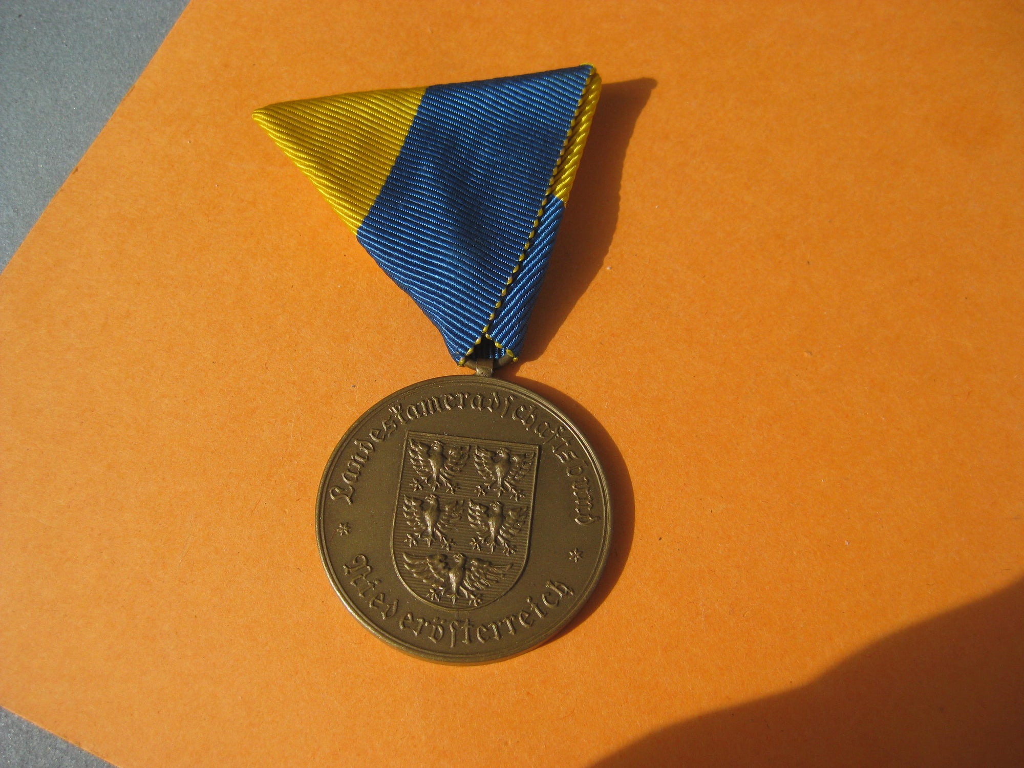 Medaille Landeskameradschaftsbund Niederösterreich für 25 Jahre