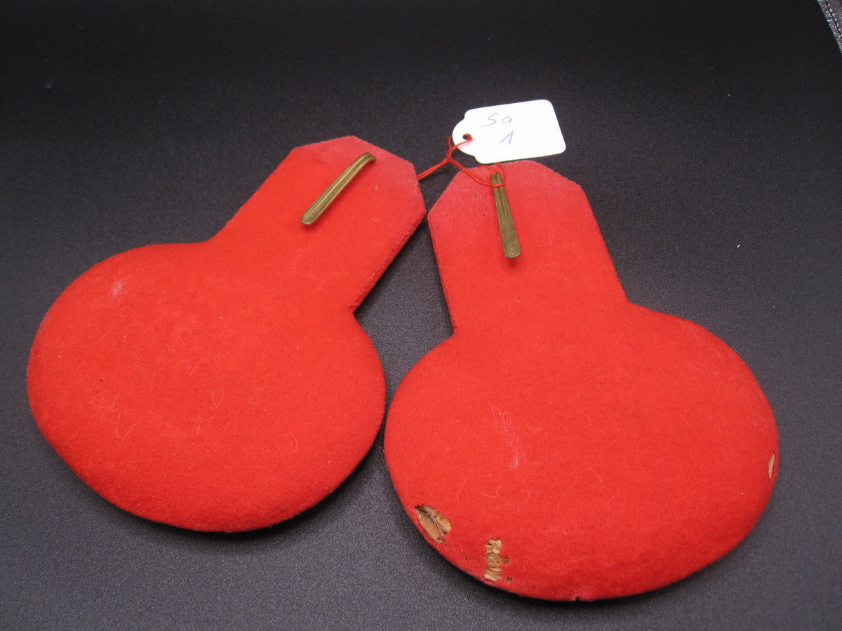 H.W. - -    SACHSEN Epauletten 11. königliches sächsisches Infanterie Regiment 139 Schulterstücke um 1900