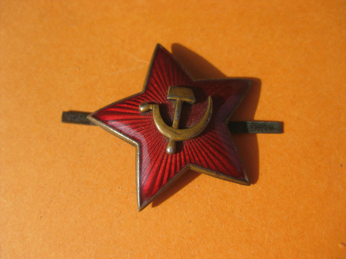 Beutestück Mützenabzeichen Russland 2. Weltkrieg