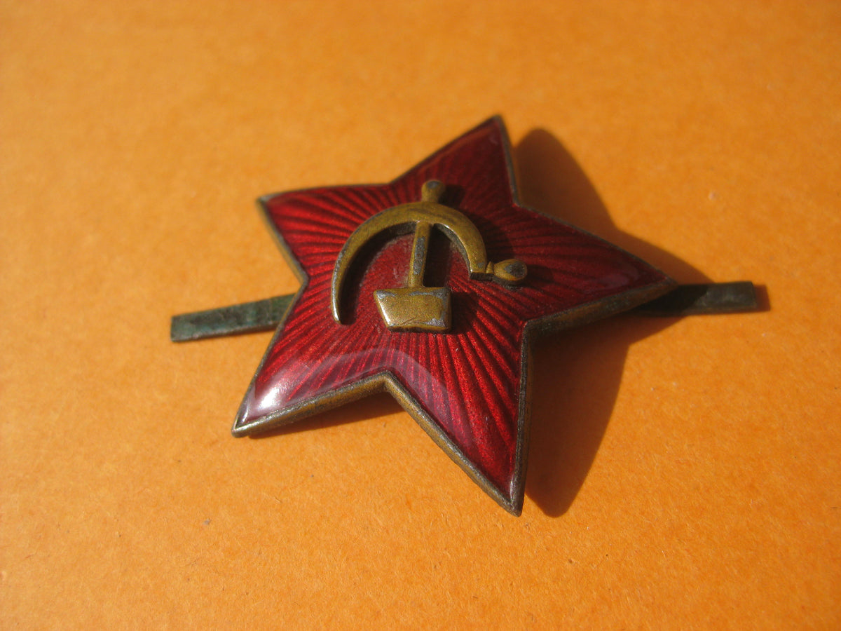 Beutestück Mützenabzeichen Russland 2. Weltkrieg