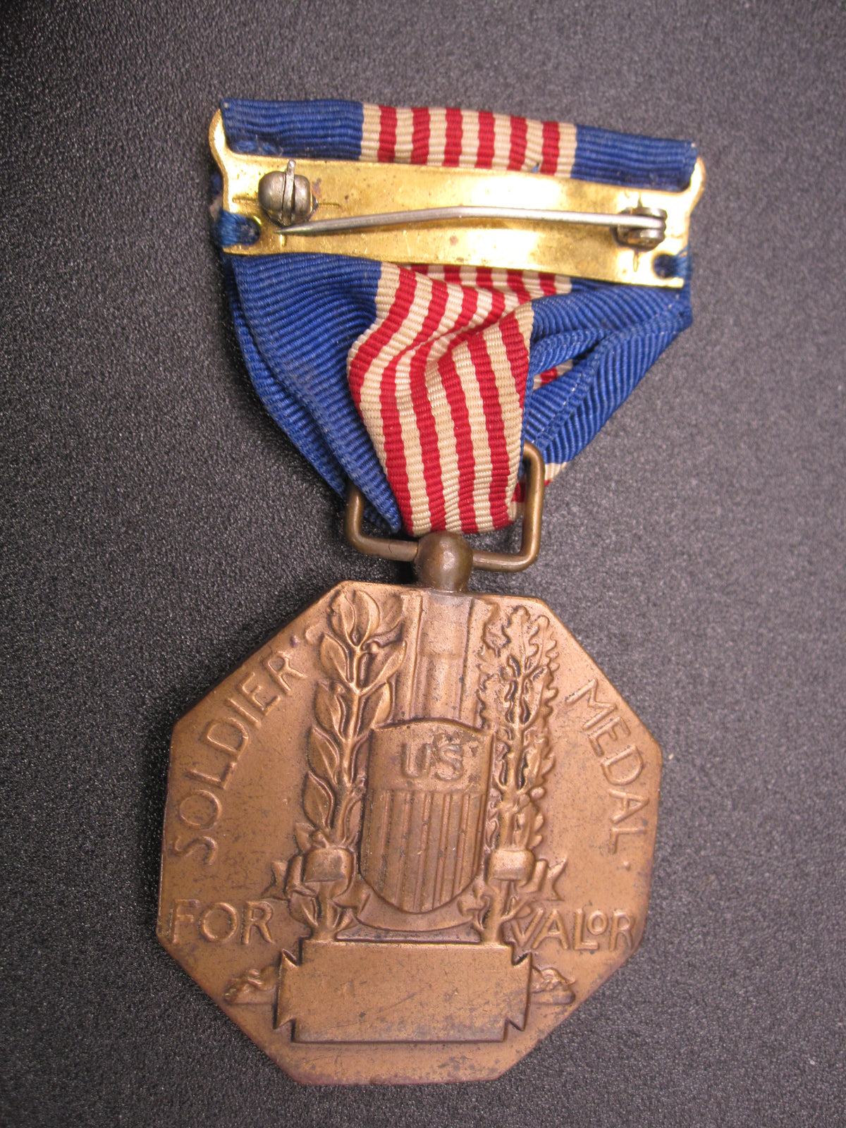 H.W.  - -   Soldiers Medal FOR VALOR