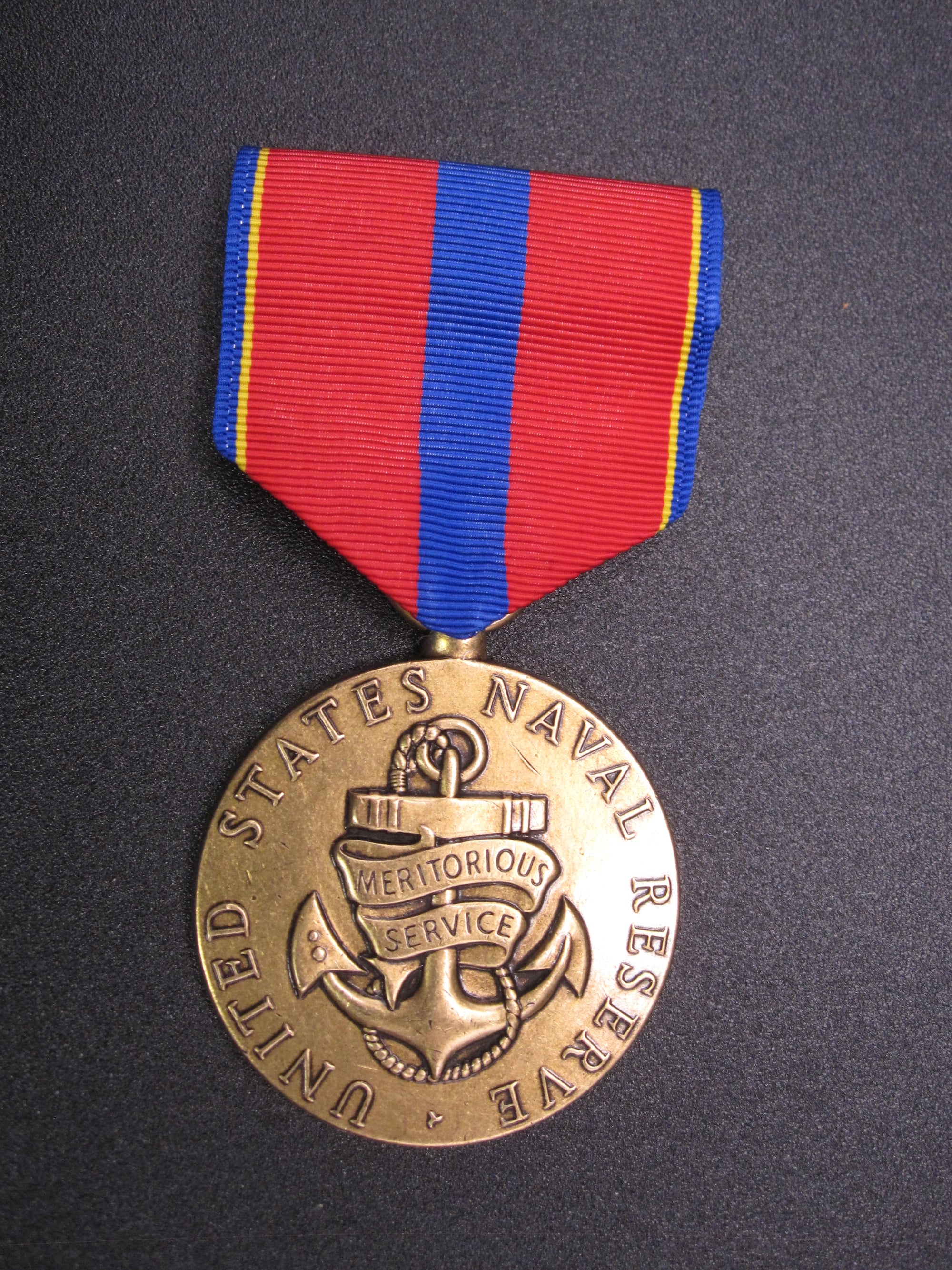 H.W.  - -   Navy Reserve Meritorious Service Medal