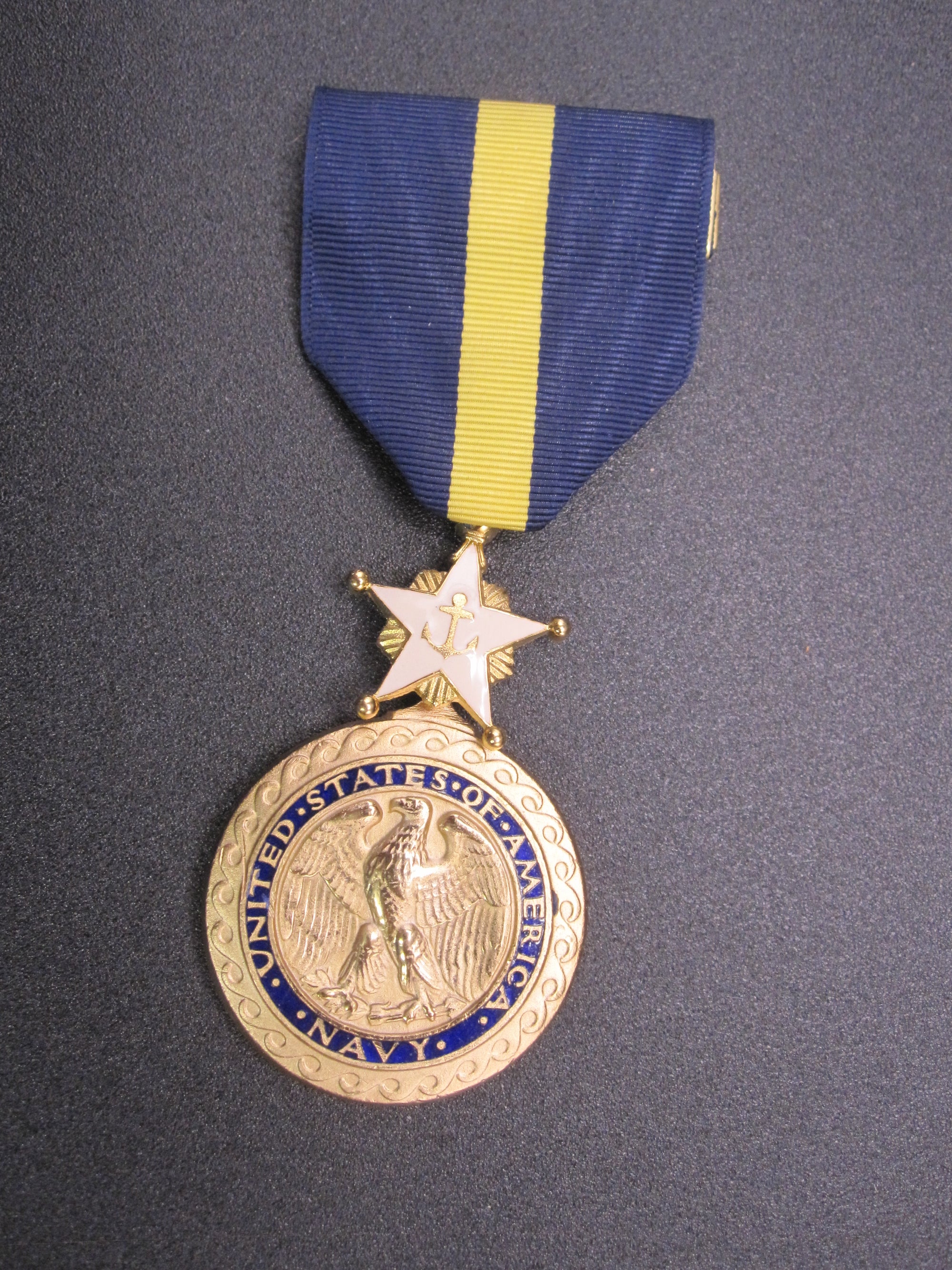 H.W.  - -   Distinguished Service Medal  NAVY