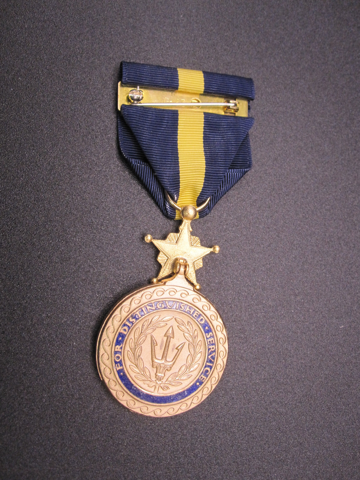 H.W.  - -   Distinguished Service Medal  NAVY