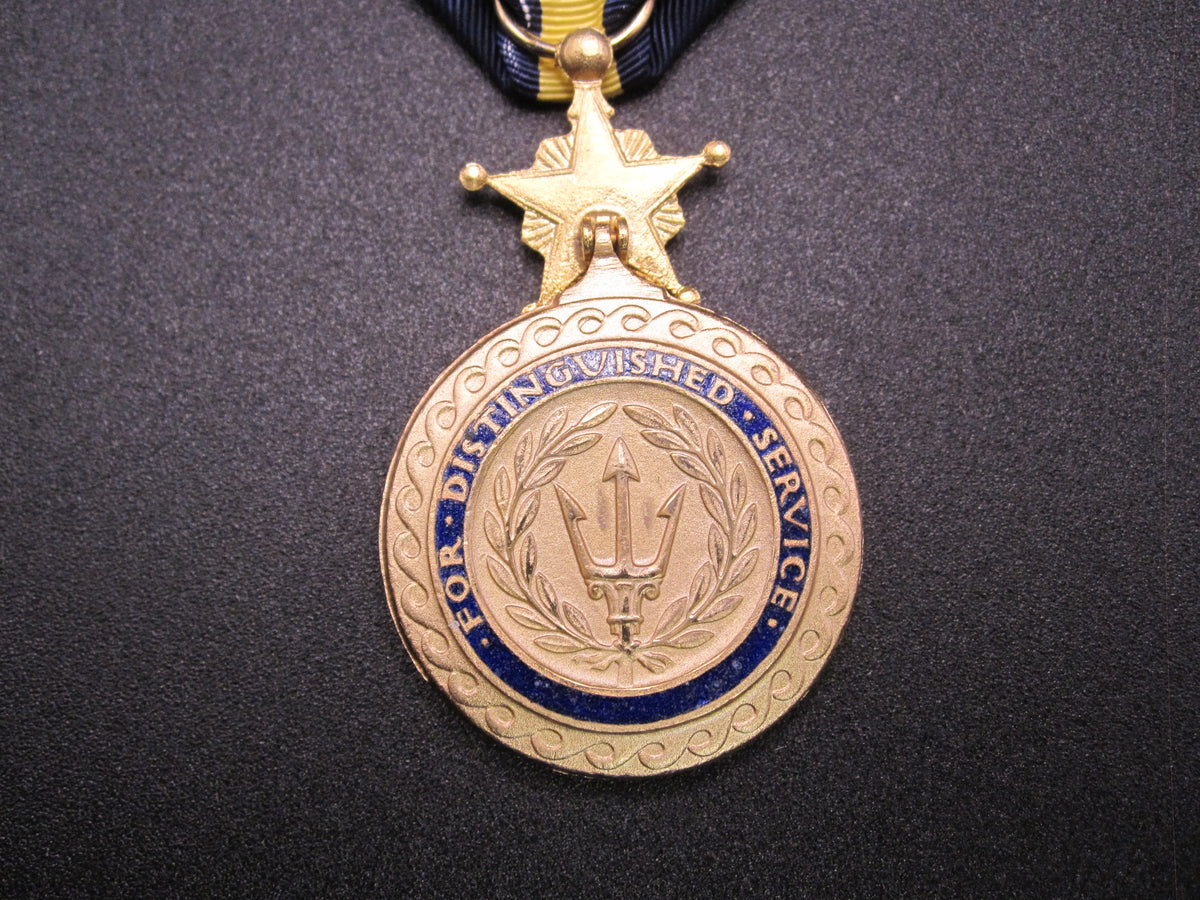 H.W.  - -   Distinguished Service Medal  NAVY
