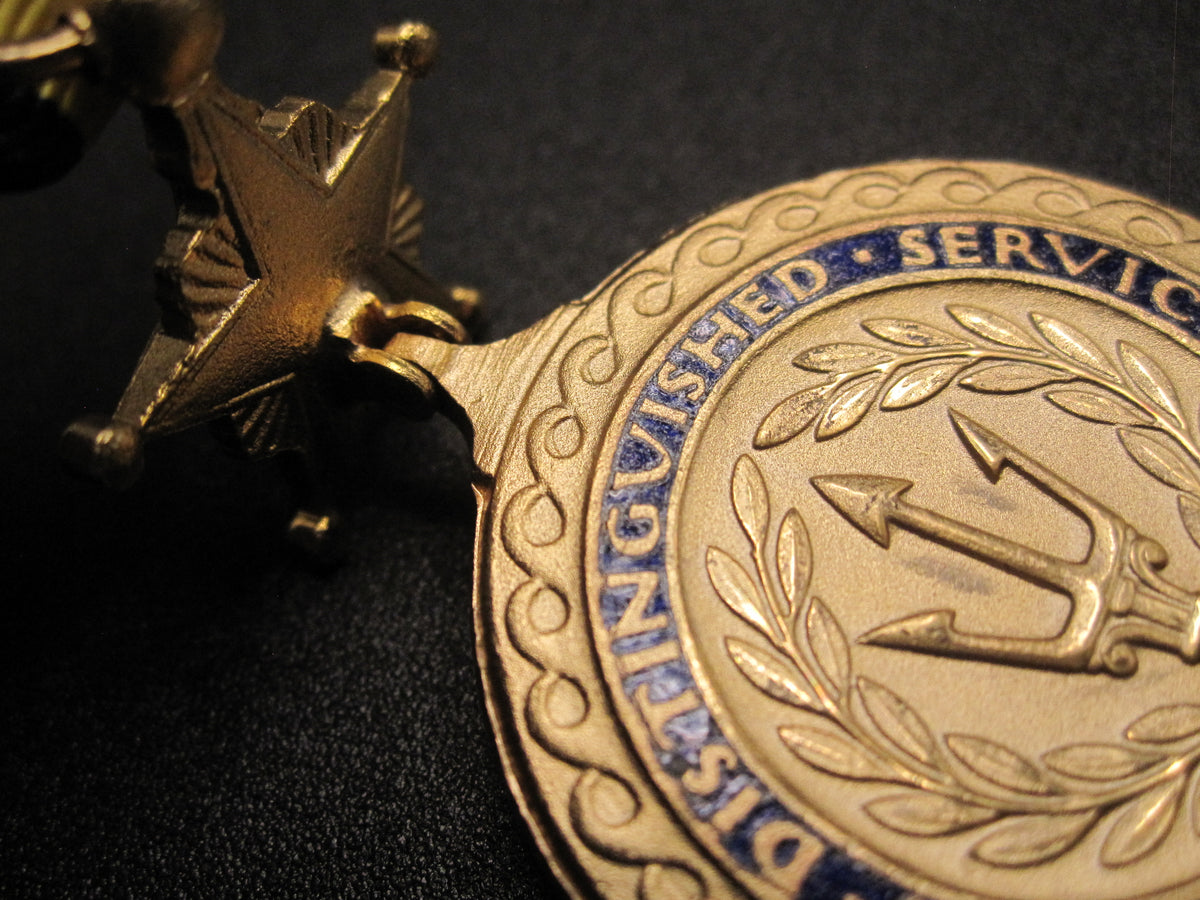 H.W.  - -   Distinguished Service Medal  NAVY