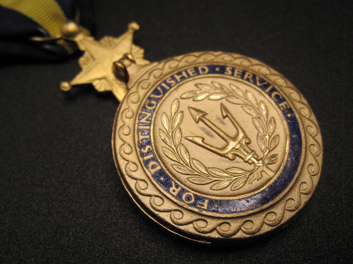 H.W.  - -   Distinguished Service Medal  NAVY