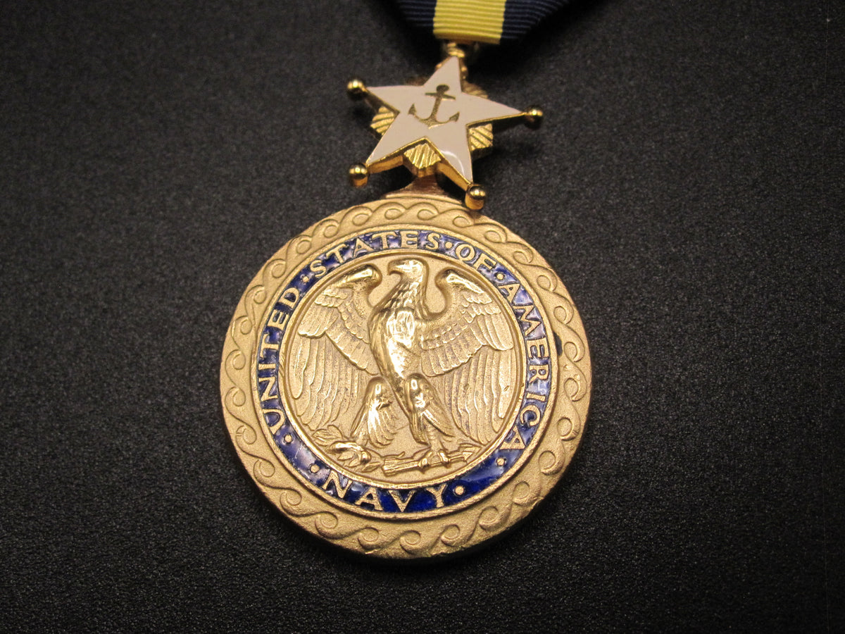 H.W.  - -   Distinguished Service Medal  NAVY