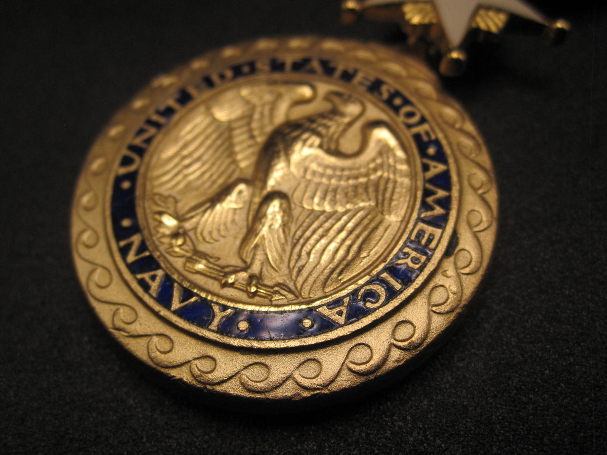 H.W.  - -   Distinguished Service Medal  NAVY