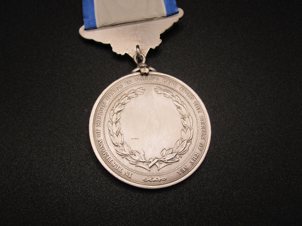 H.W.  - -   Lifesaving Medal in Silver