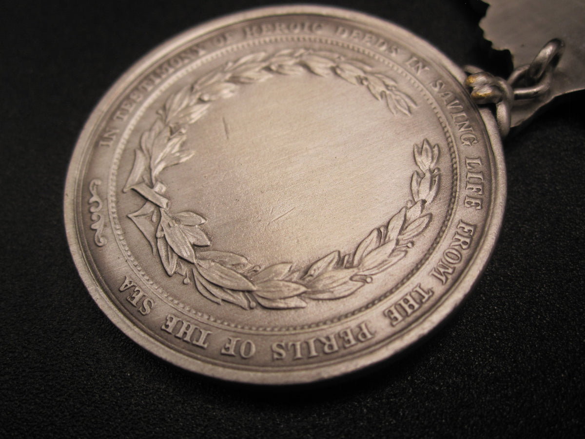 H.W.  - -   Lifesaving Medal in Silver
