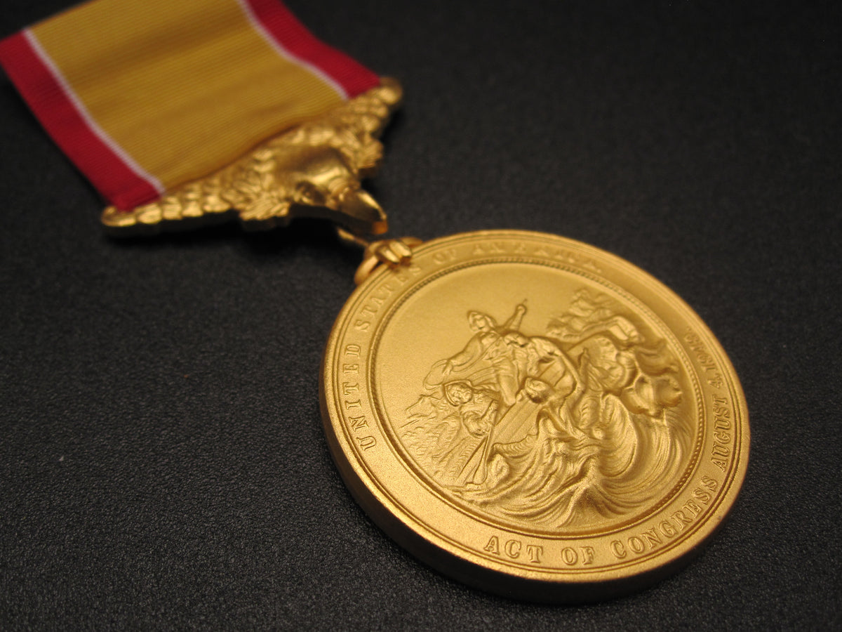 H.W.  - -   Lifesaving Medal in Gilt / Gold