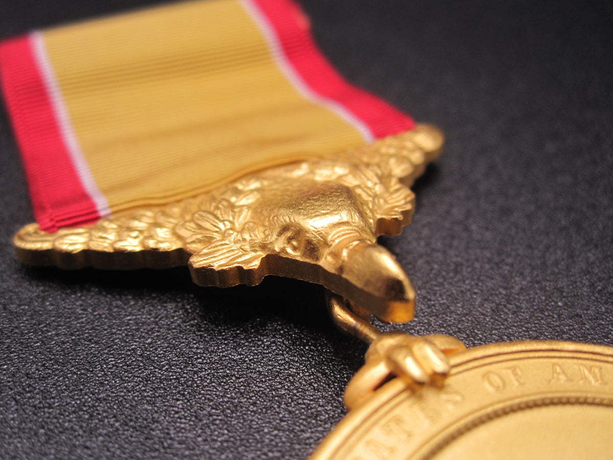 H.W.  - -   Lifesaving Medal in Gilt / Gold