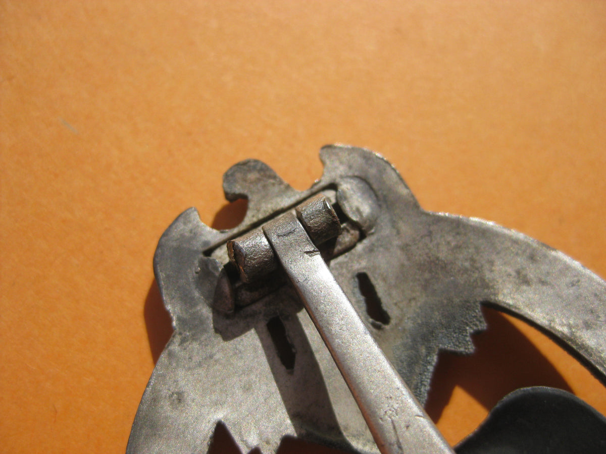 Panzerkampfabzeichen in Silber mit EINSATZZAHL &quot;25&quot;