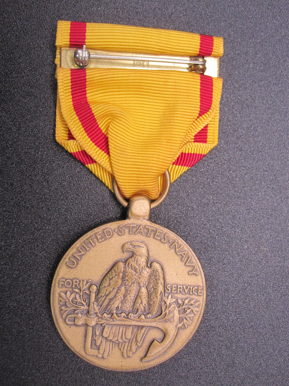 H.W.  - -    CHINA Service Medal