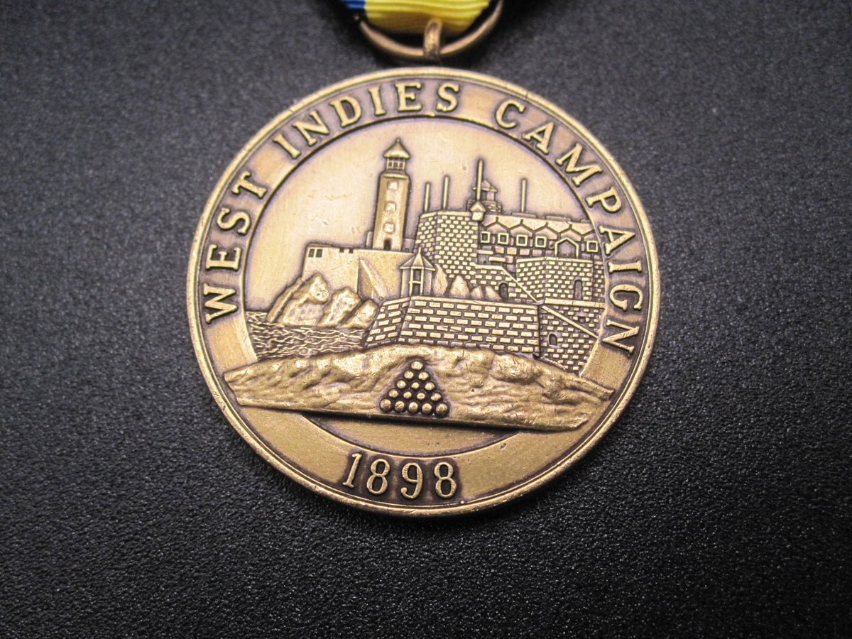 H.W.  - -    West Indies Campaign 1898