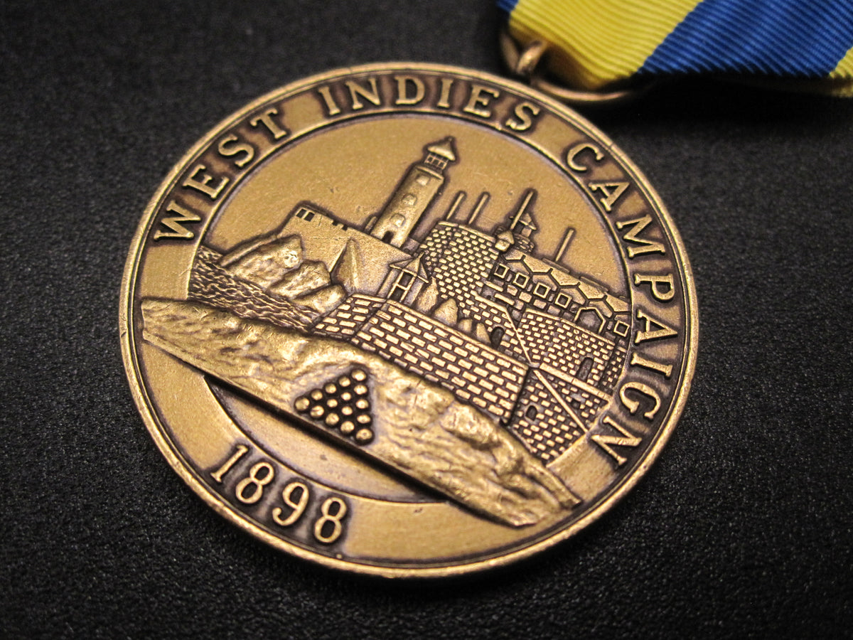 H.W.  - -    West Indies Campaign 1898