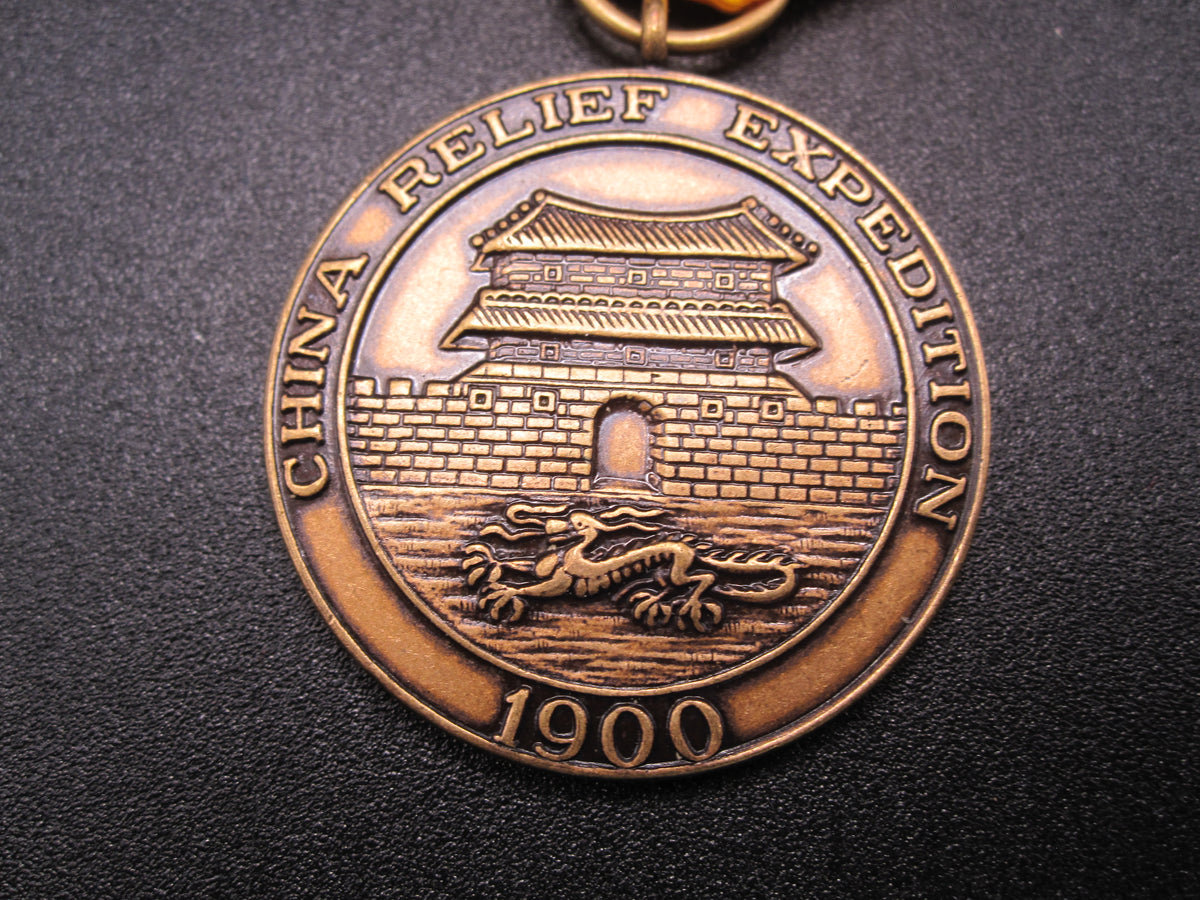 H.W.  - -    CHINA Relief Expedition Medal 1900 - 1901