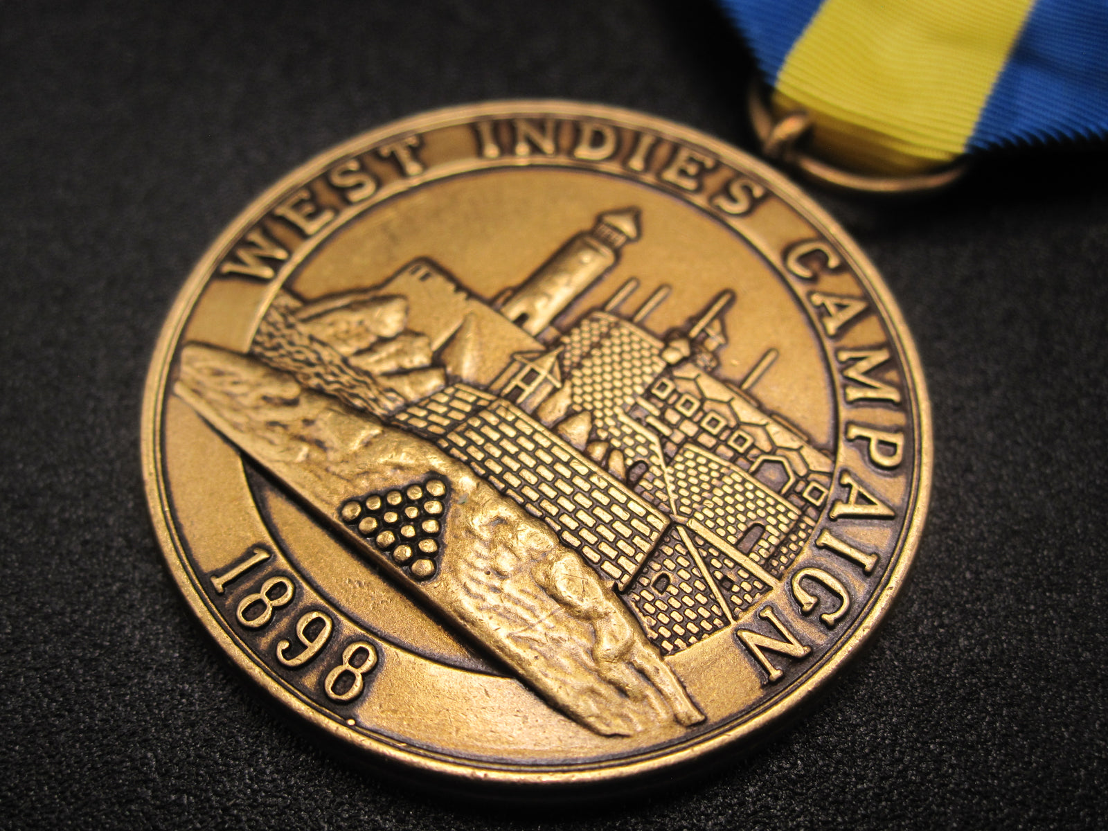 H.W.  - -    West Indies Campaign Medal 1898