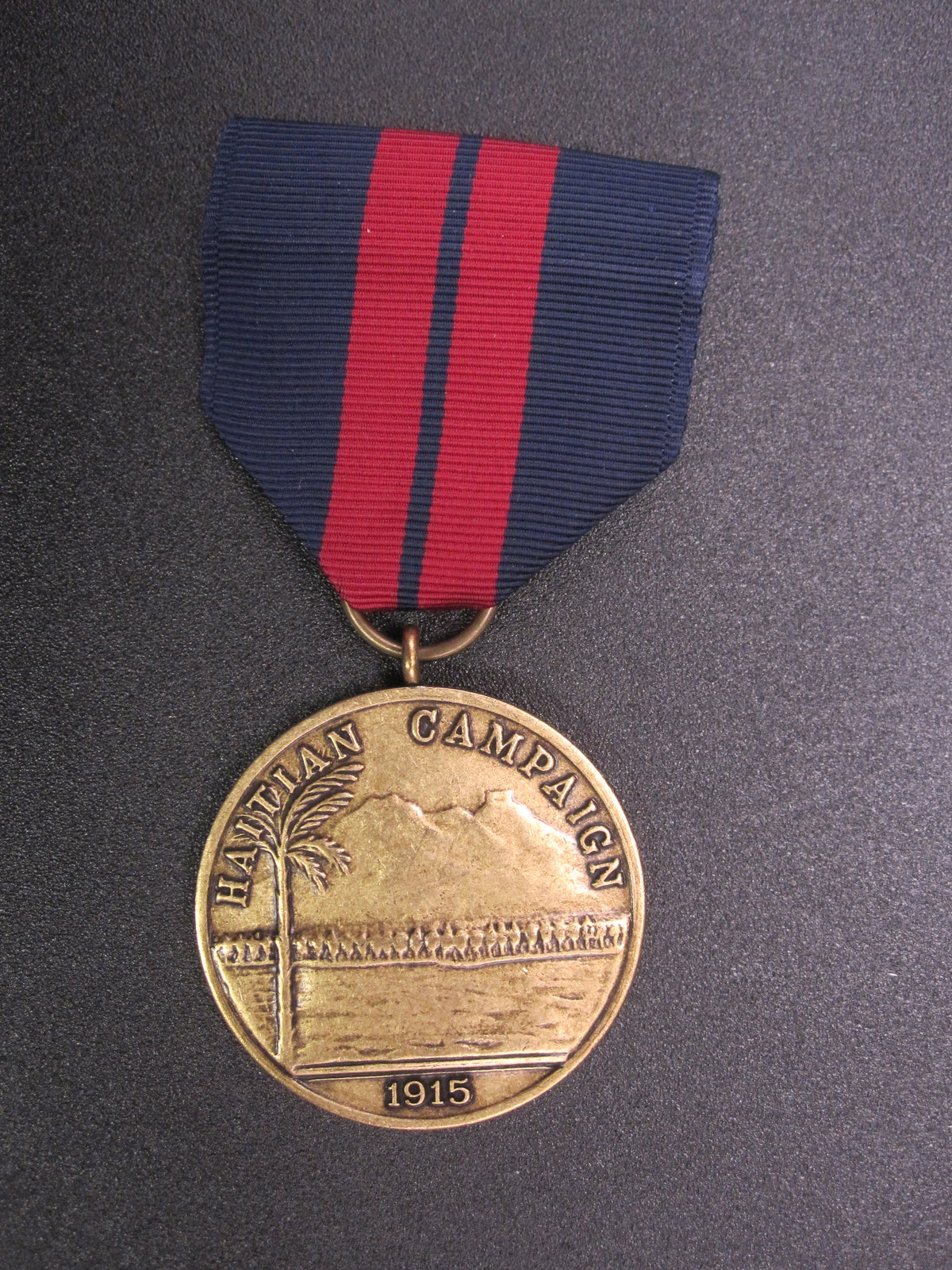 H.W.  - -    Haitian Campaign Medal 1915  -Marine Corps-
