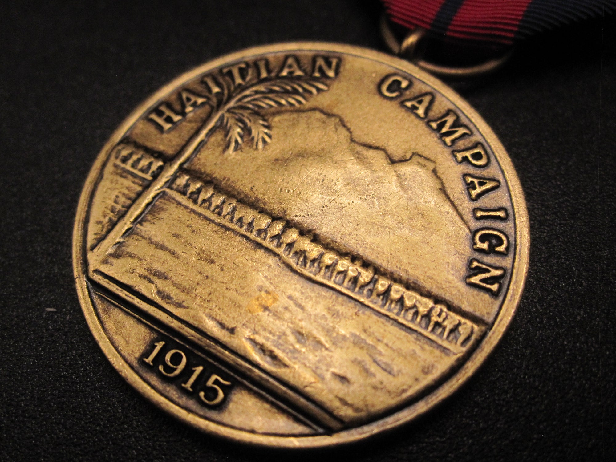 H.W.  - -    Haitian Campaign Medal 1915  -Marine Corps-