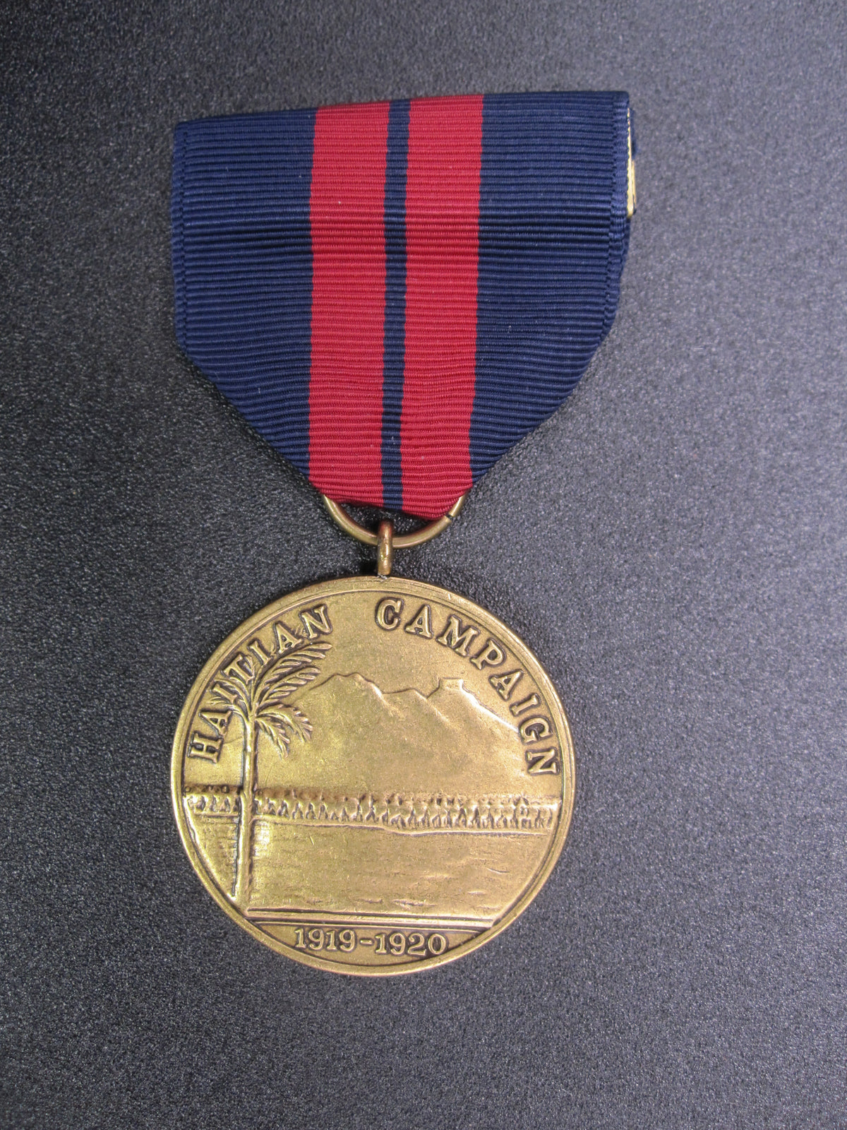 H.W.  - -    Haitian Campaign Medal 1919 - 1920