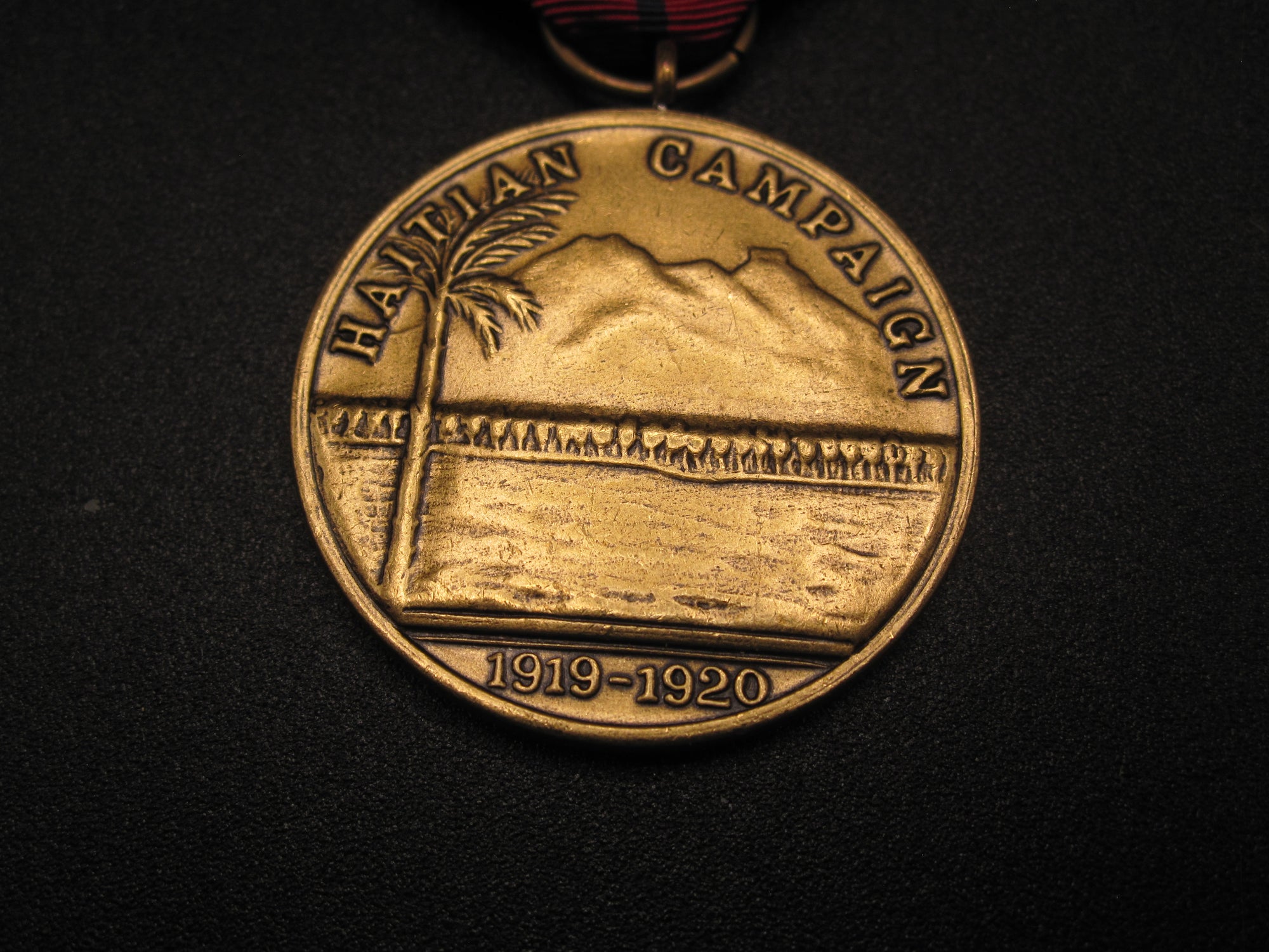 H.W.  - -    Haitian Campaign Medal 1919 - 1920