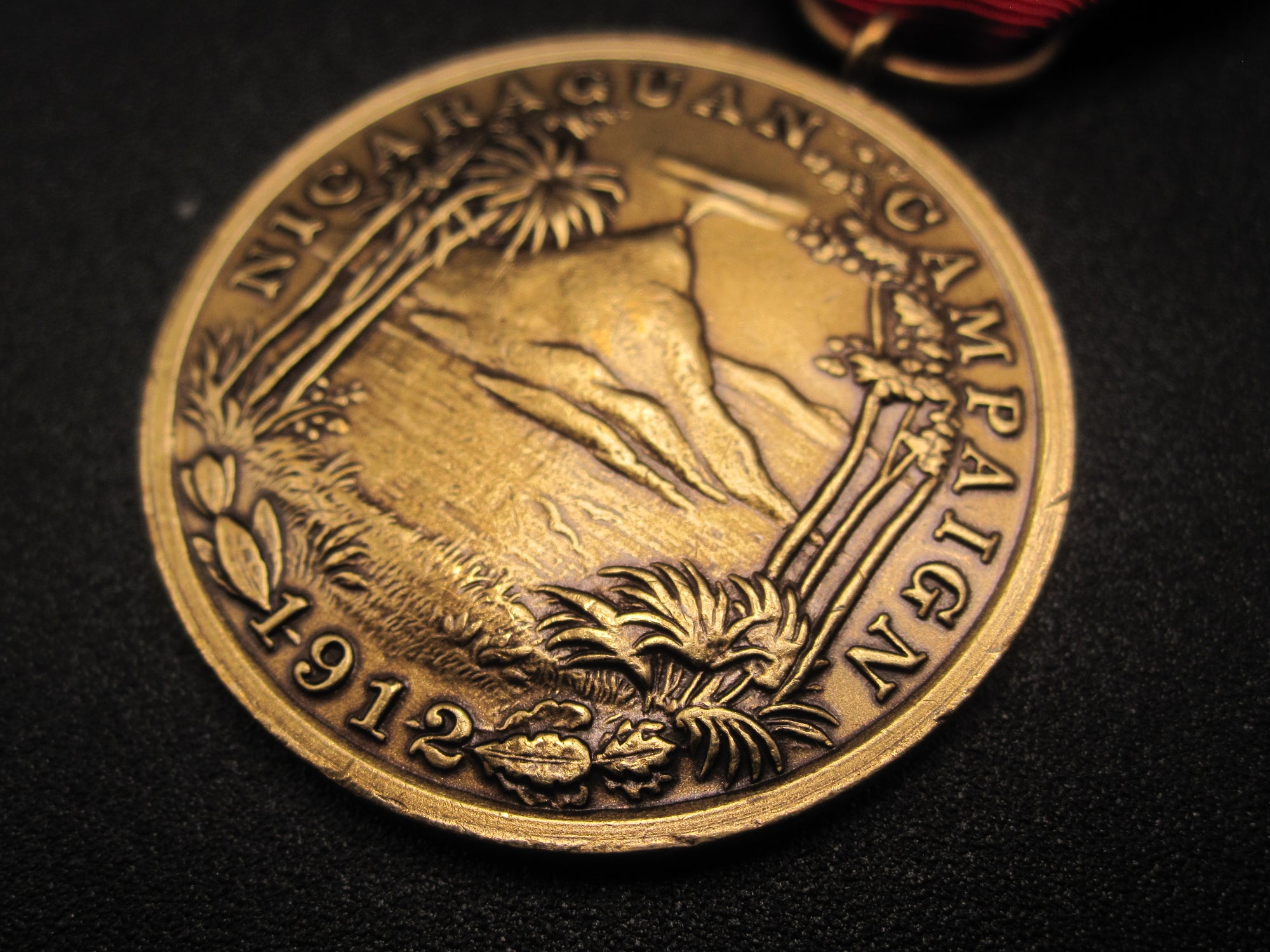 H.W.  - -    Nicaraguan Campaign Medal 1912