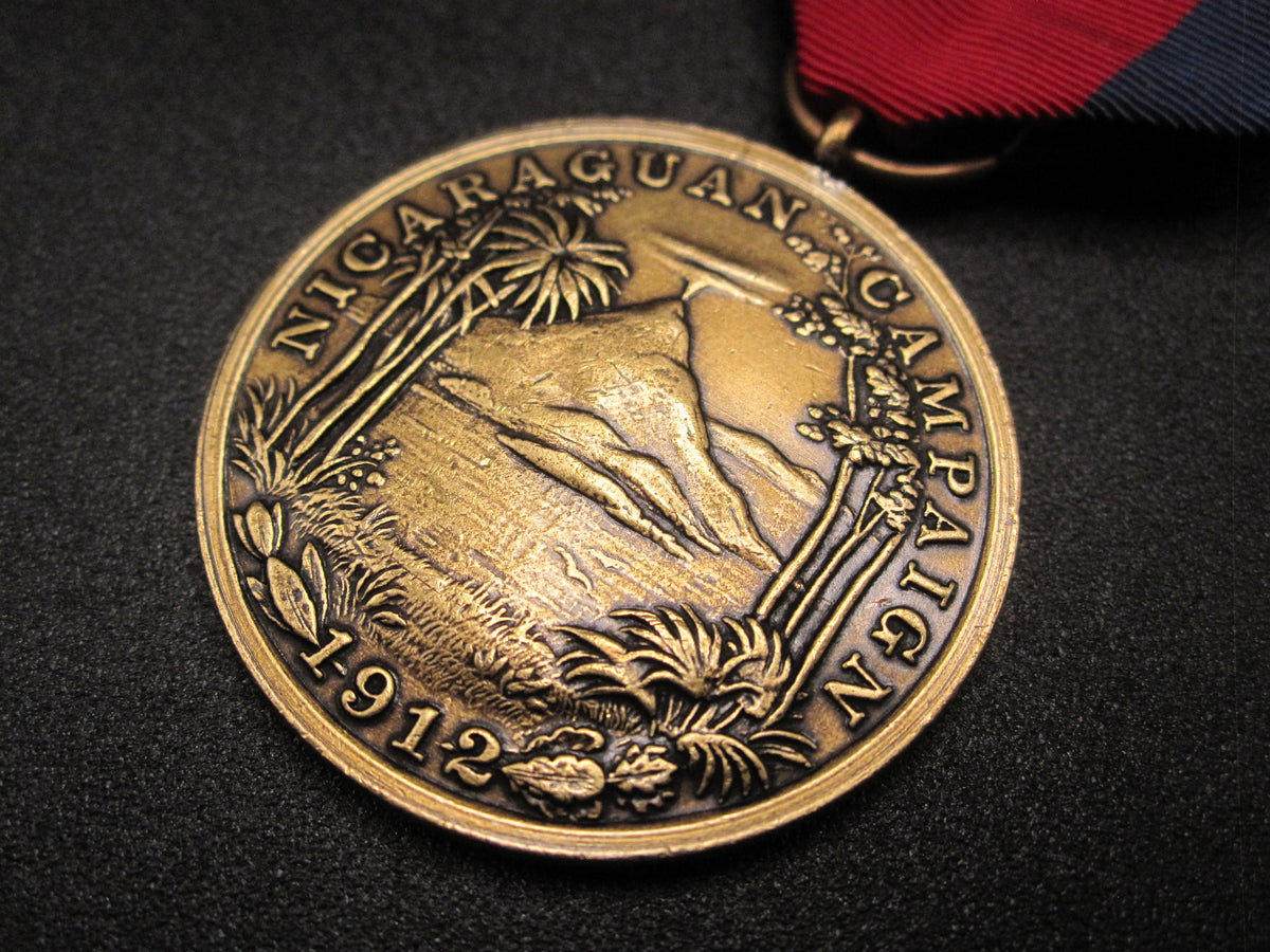 H.W.  - -    Nicaraguan Campaign Medal 1912