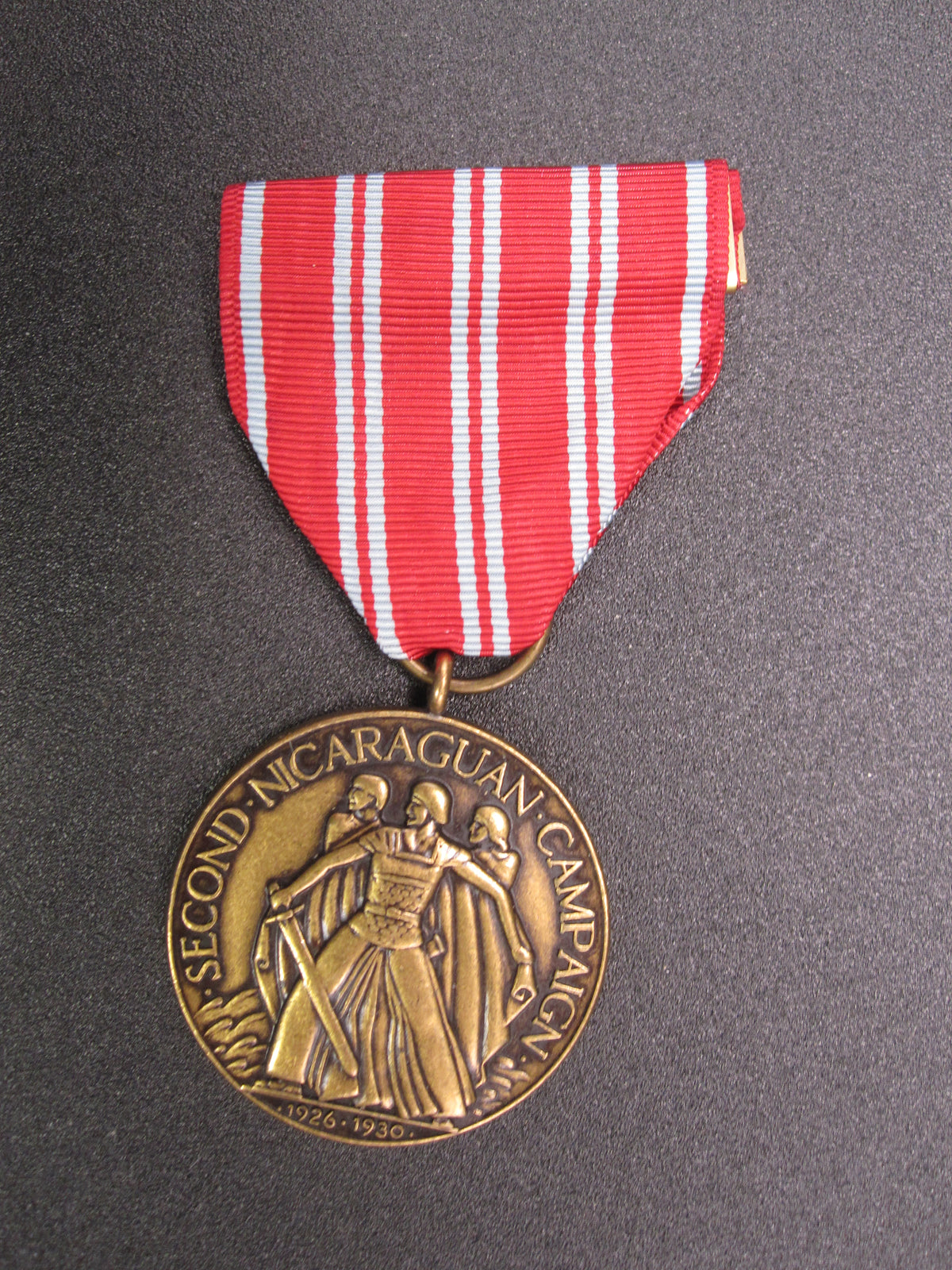 H.W.  - -    Second Nicaraguan Campaign Medal 1926 - 1930