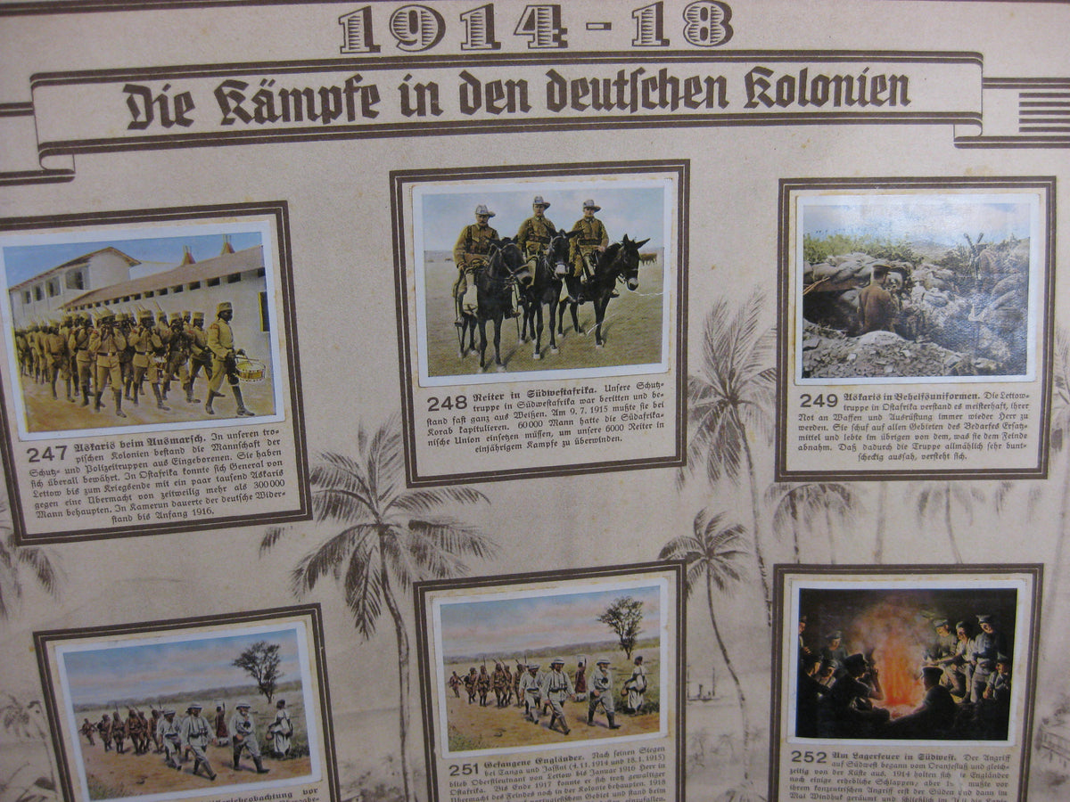 Sammelbilderalbum Der Weltkrieg 1914 - 1918