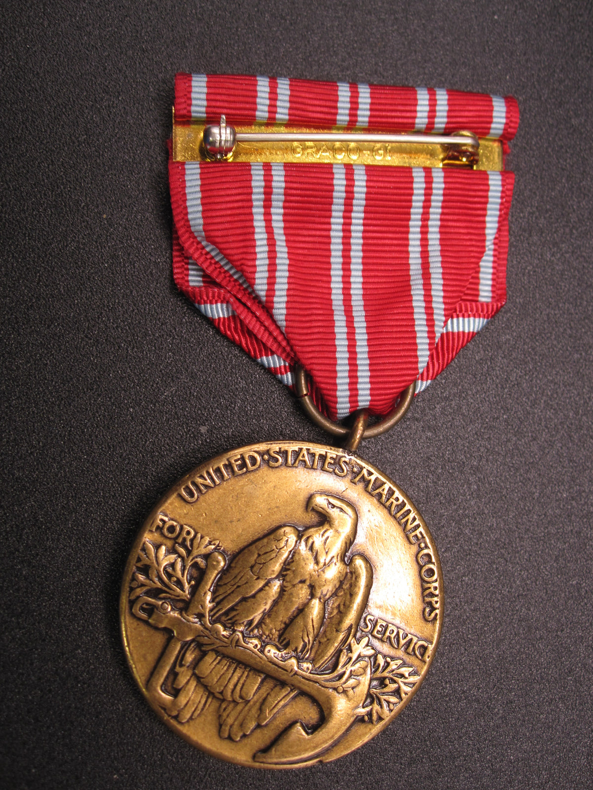 H.W.  - -    Second Nicaraguan Campaign Medal 1926 - 1930