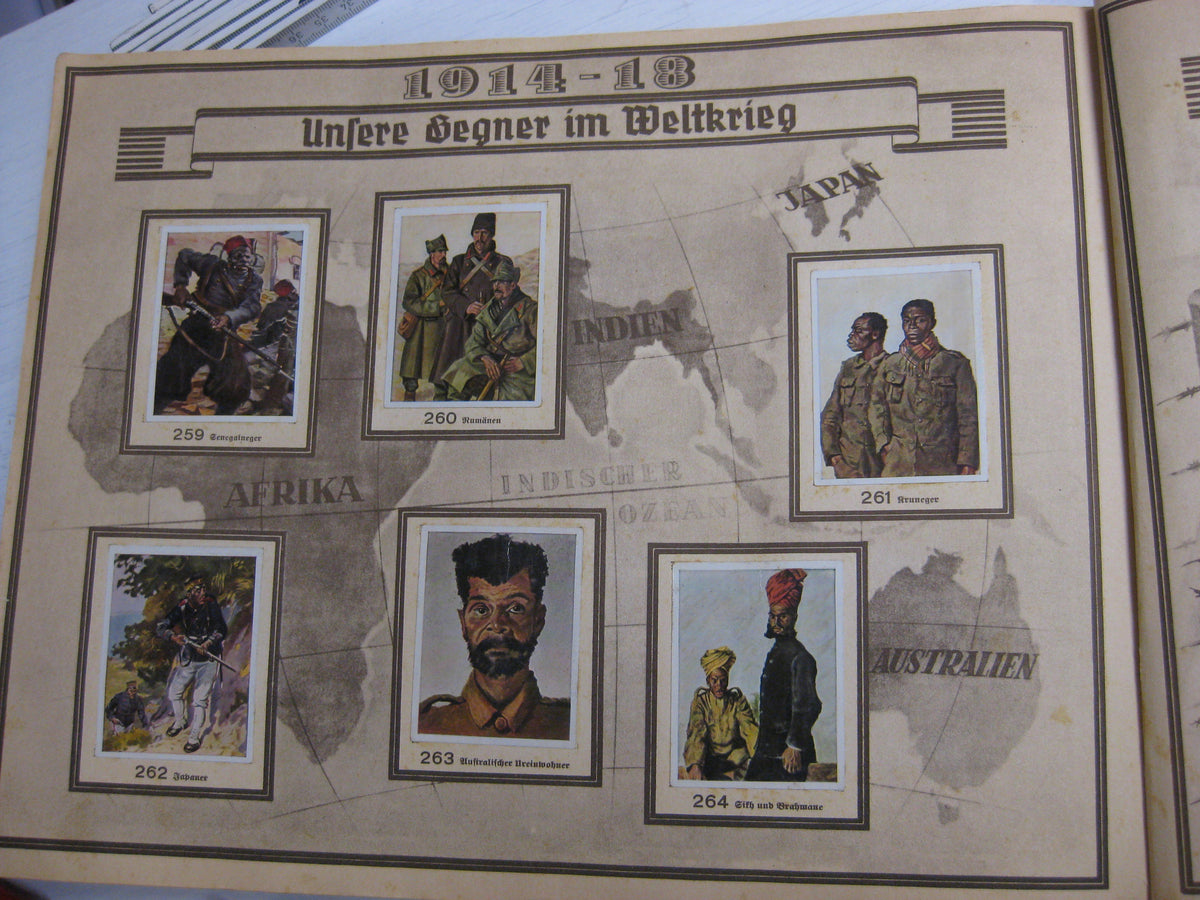 Sammelbilderalbum Der Weltkrieg 1914 - 1918