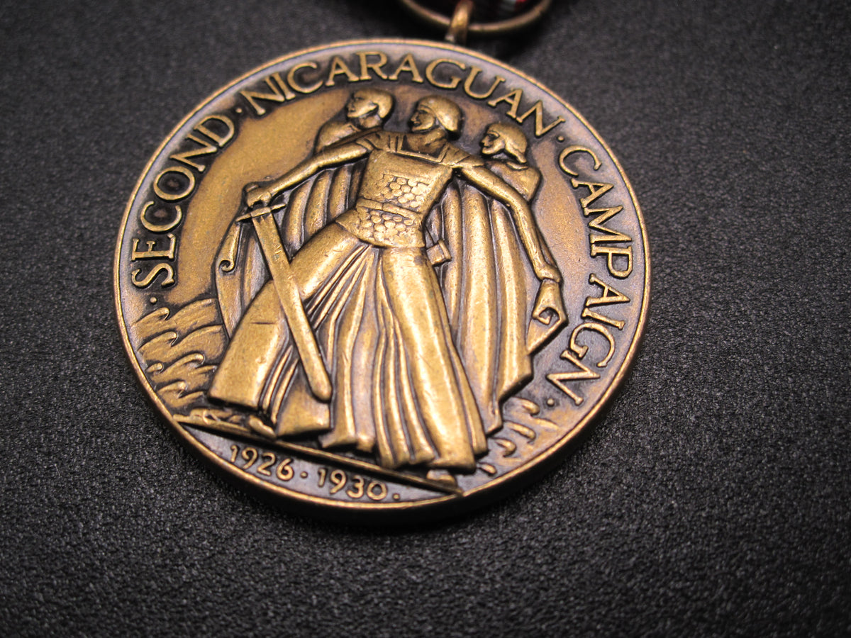 H.W.  - -    Second Nicaraguan Campaign Medal 1926 - 1930