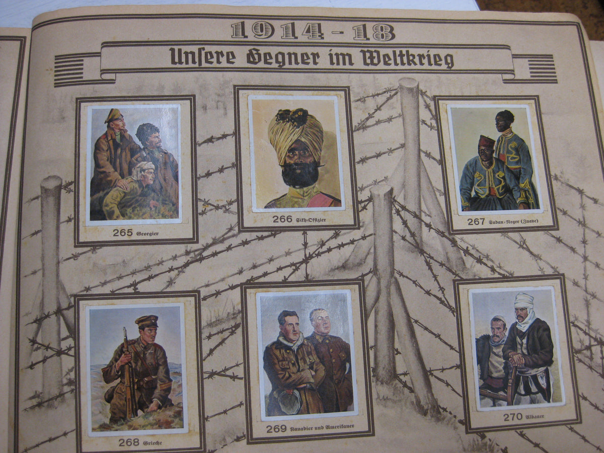 Sammelbilderalbum Der Weltkrieg 1914 - 1918