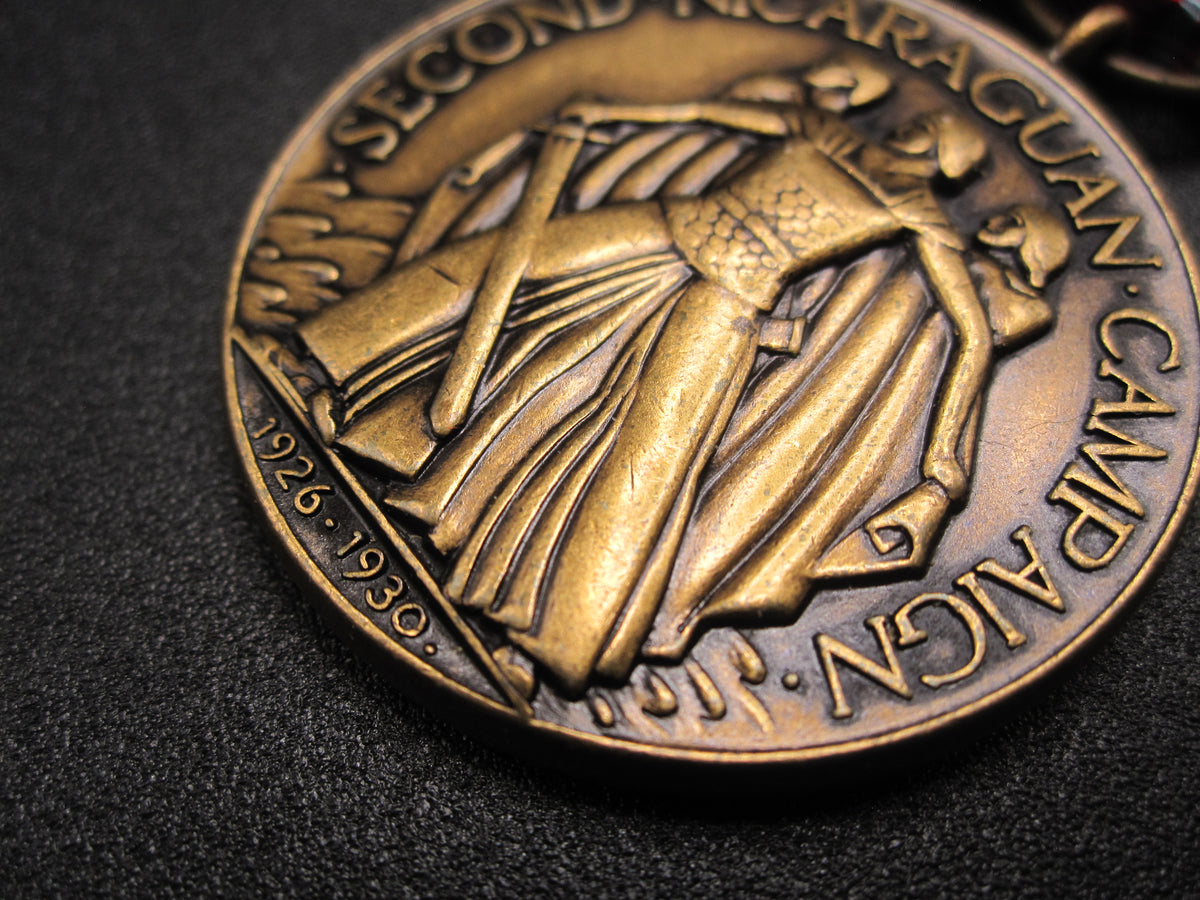H.W.  - -    Second Nicaraguan Campaign Medal 1926 - 1930