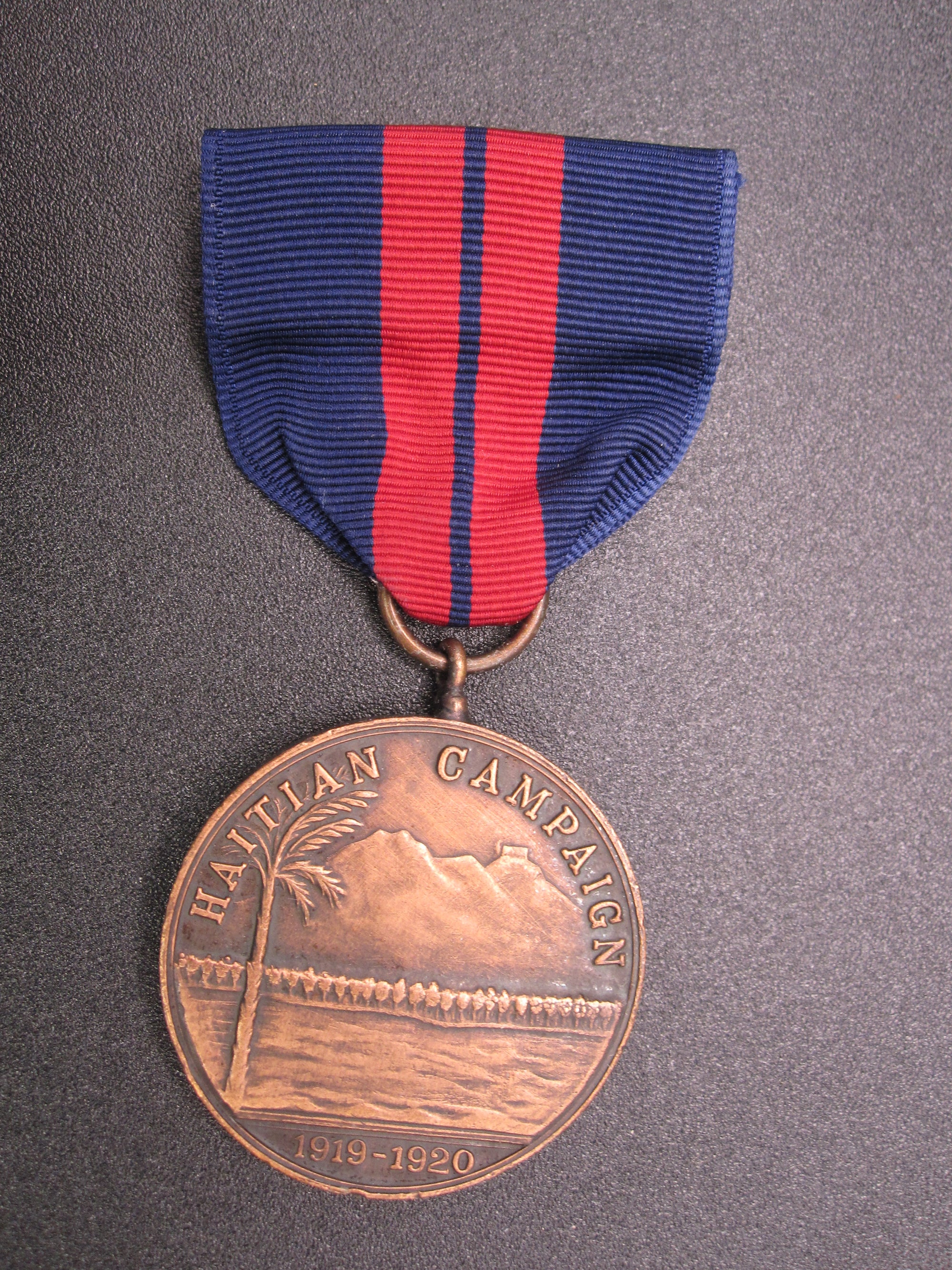 H.W.  - -    Haitian Campaign Medal 1915  -Marine Corps-