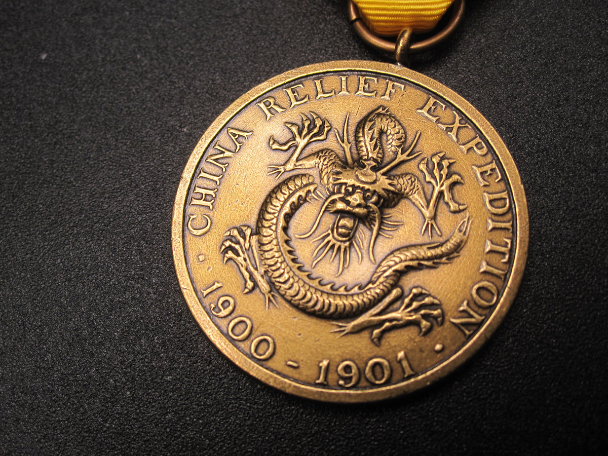 H.W.  - -    CHINA Relief Expedition Medal 1900 - 1901