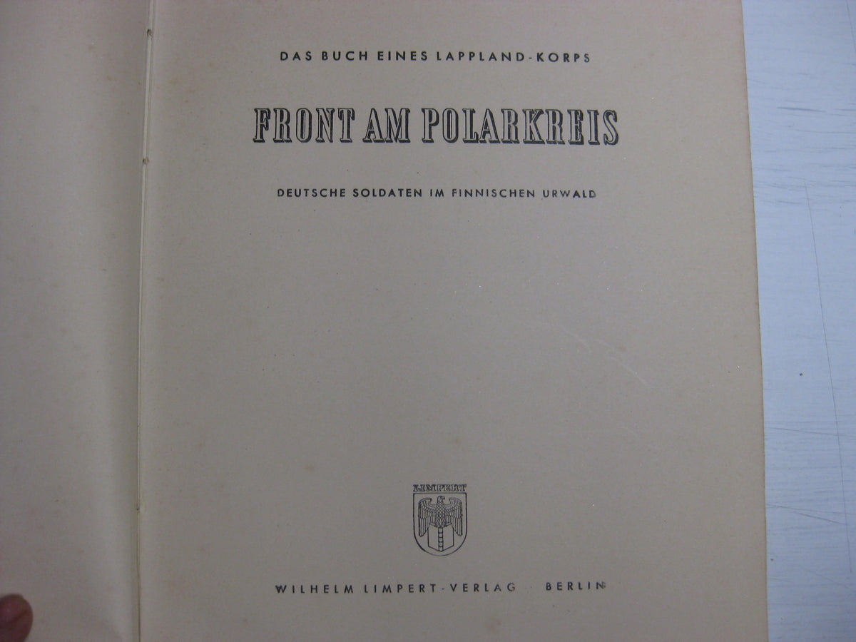 Buch Front am Polarkreis Finnland Norwegen