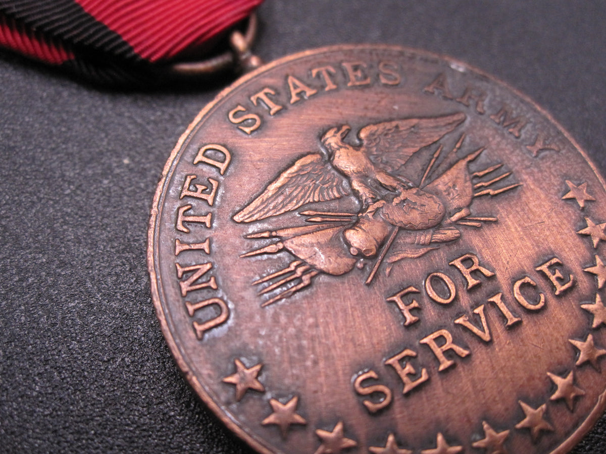 H.W.  - -   Indian Wars Medal 1865 - 1891