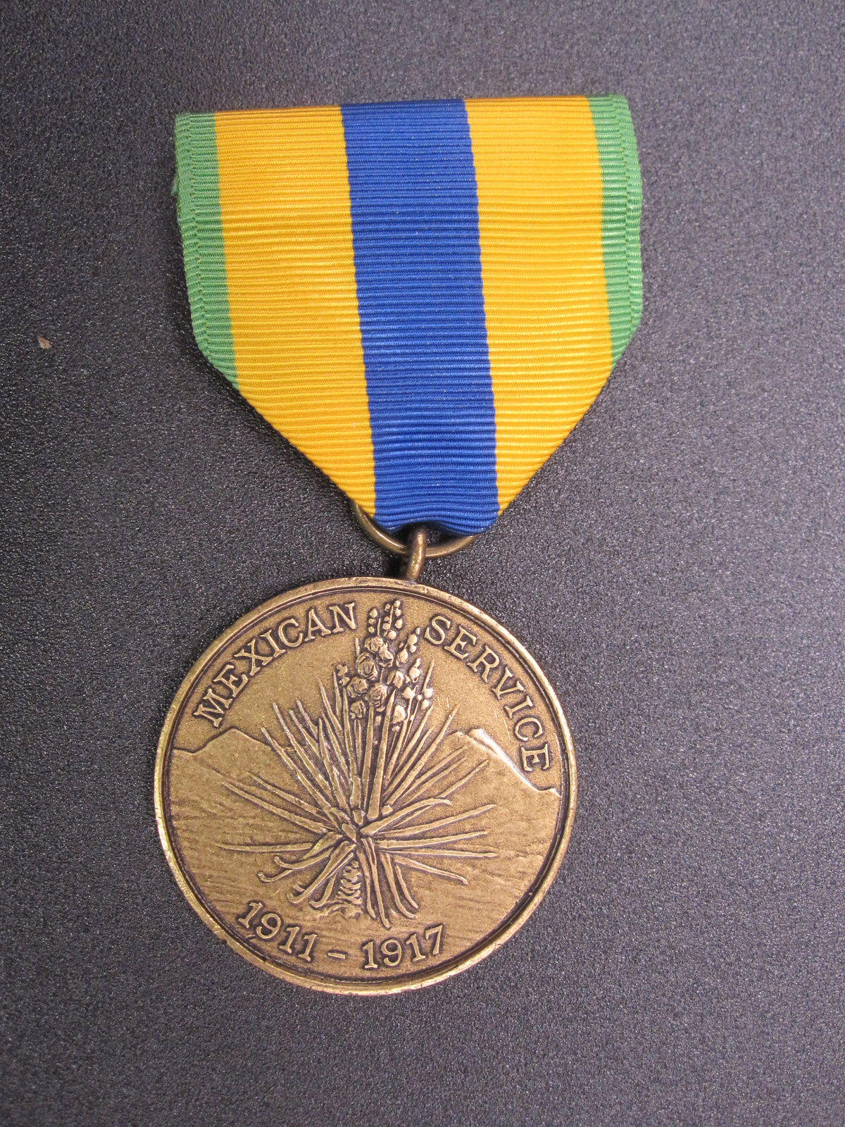 H.W.  - -    Mexican Service Medal 1911 - 1917   -ARMY-