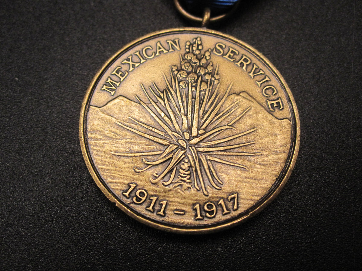 H.W.  - -    Mexican Service Medal 1911 - 1917   -ARMY-