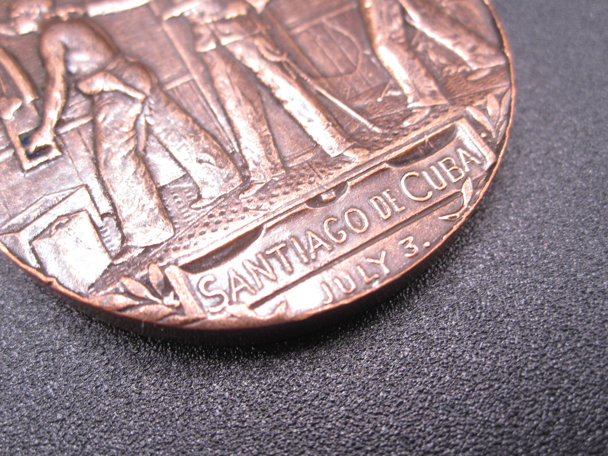 H.W.  - -     West Indies Naval Campaign Medal 1898