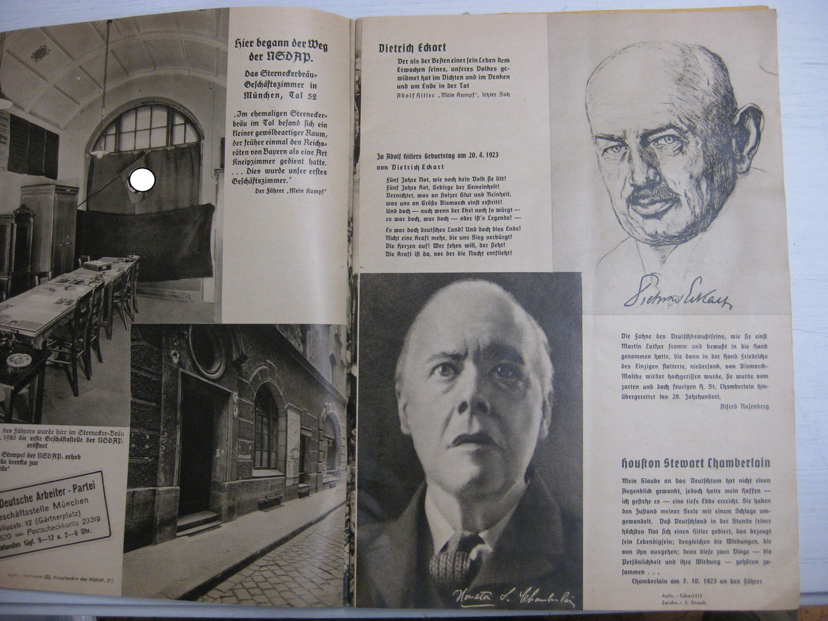 Buch Heft Der Schulungsbrief 1938