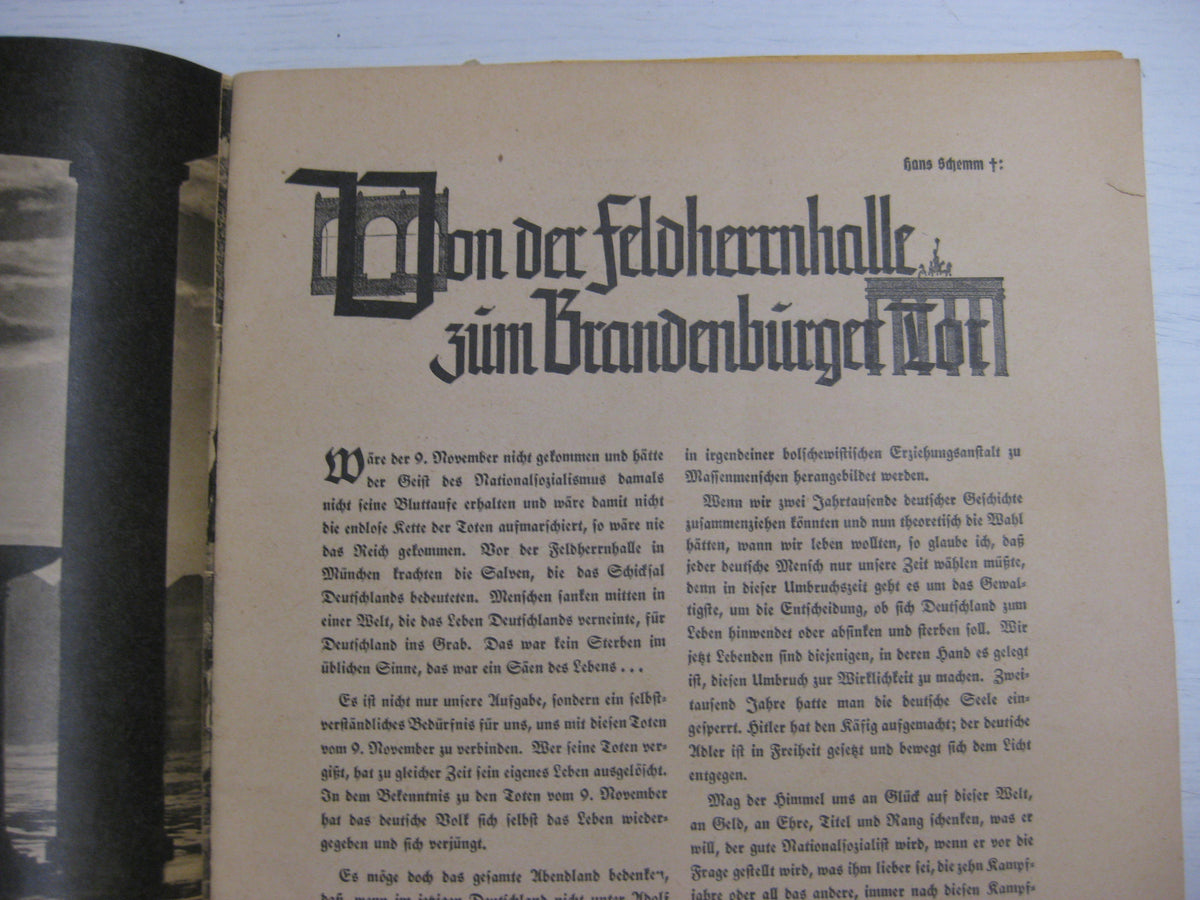 Buch Heft Der Schulungsbrief 1938