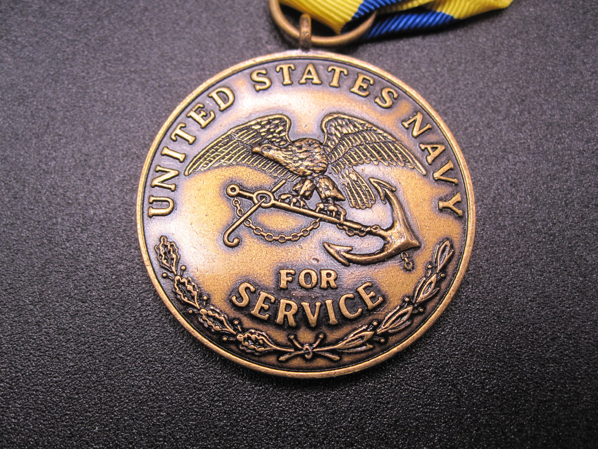 H.W.  - -    Spanish Campaign Medal 1898  -NAVY-