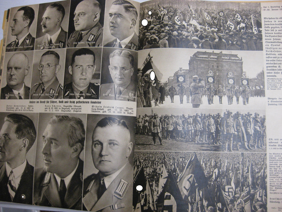 Buch Heft Der Schulungsbrief 1938