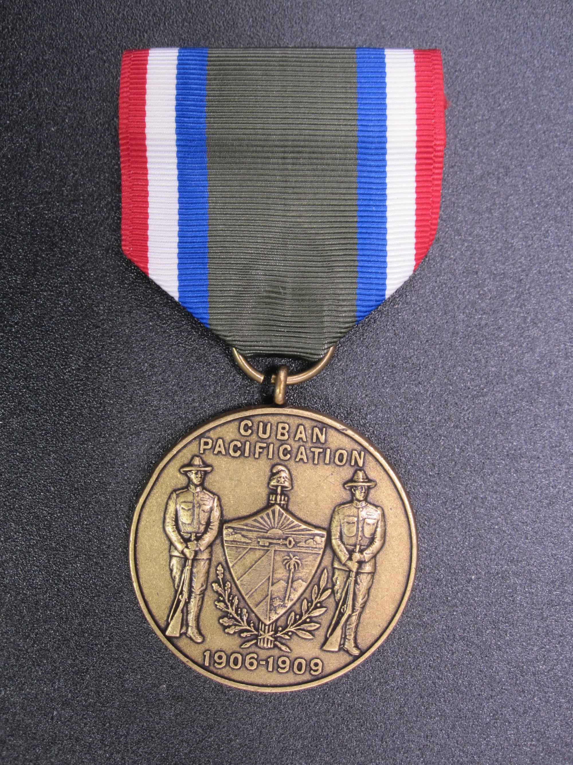 H.W.  - -    Cuban Pacification Medal 1906-1909 -ARMY-